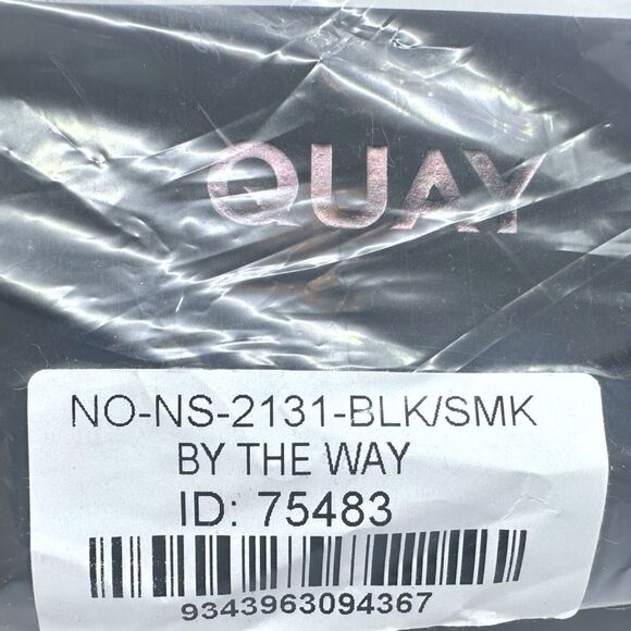QUAY Australia By The Way Oversized Sunglasses - 54-23-145 - Black main image 8